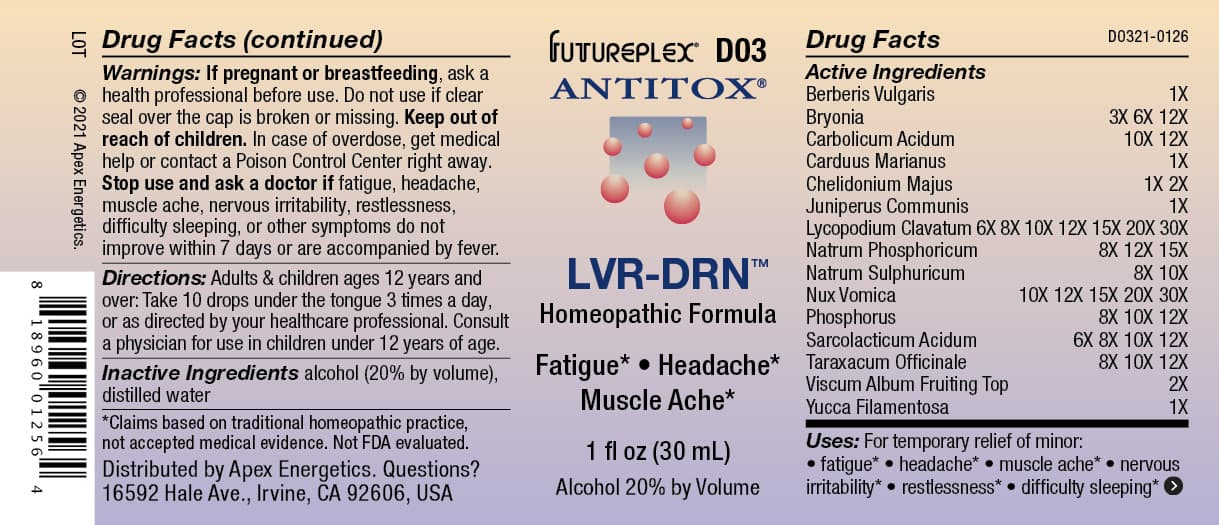 D03 package label