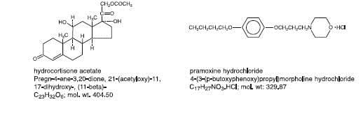 Hydrocortisone Acetate, Pramoxine HCL package label