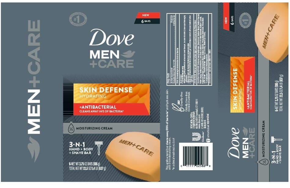 Dove package label