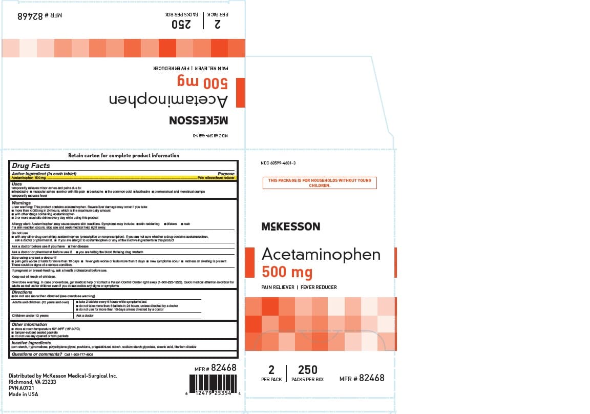 Aerotab Pain Reliever package label