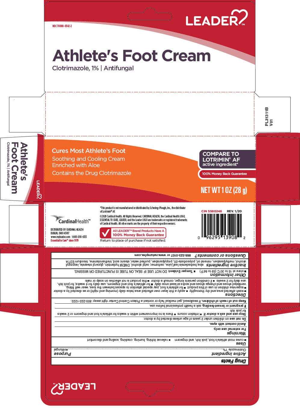 Clotrimazole package label
