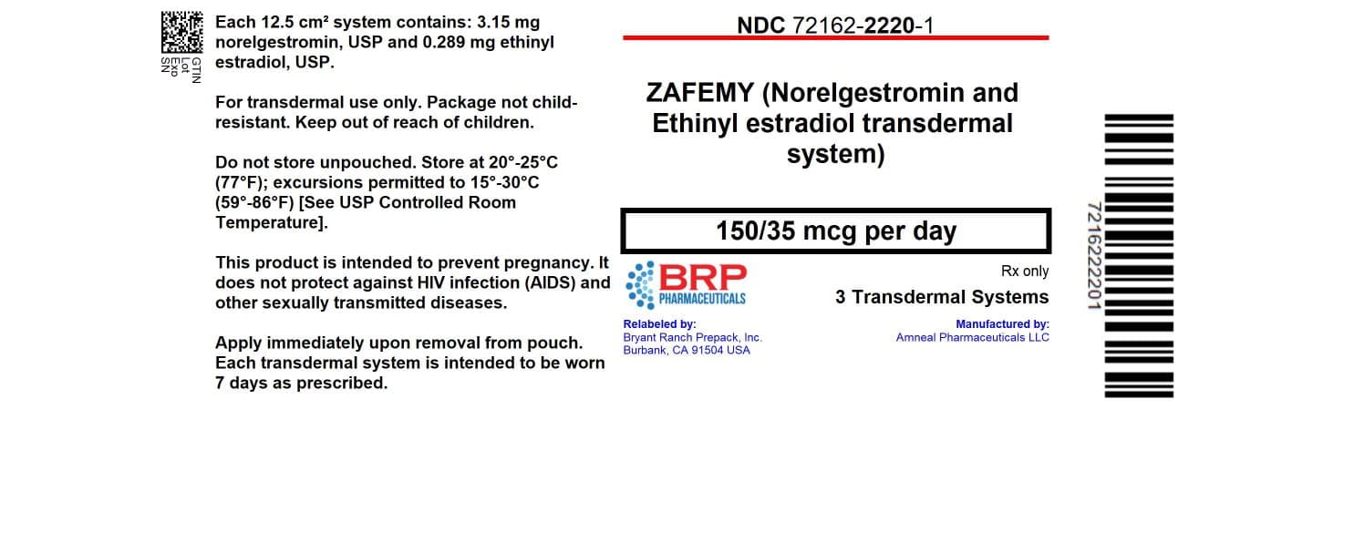 Norelgestromin and Ethinyl Estradiol package label