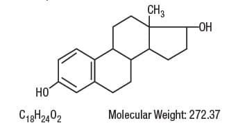 Estradiol package label