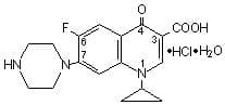Ciprofloxacin Hydrochloride package label