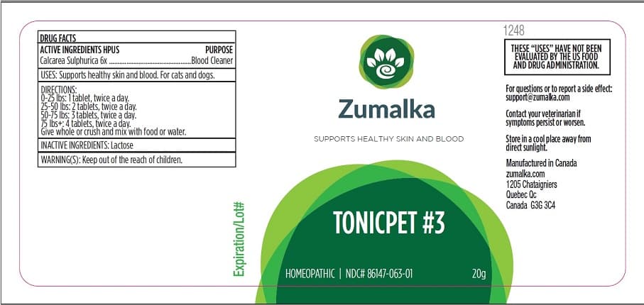 Calcarea Sulphurica 30c package label