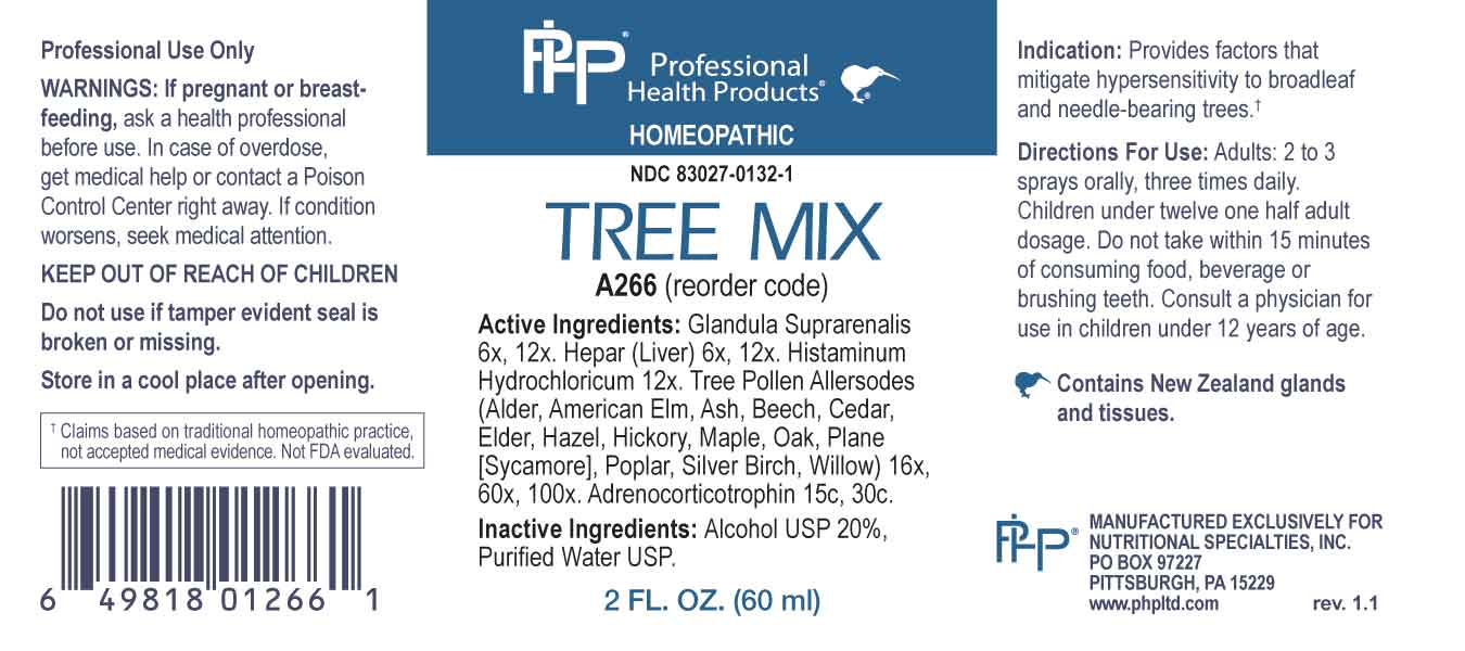 Tree Mix package label