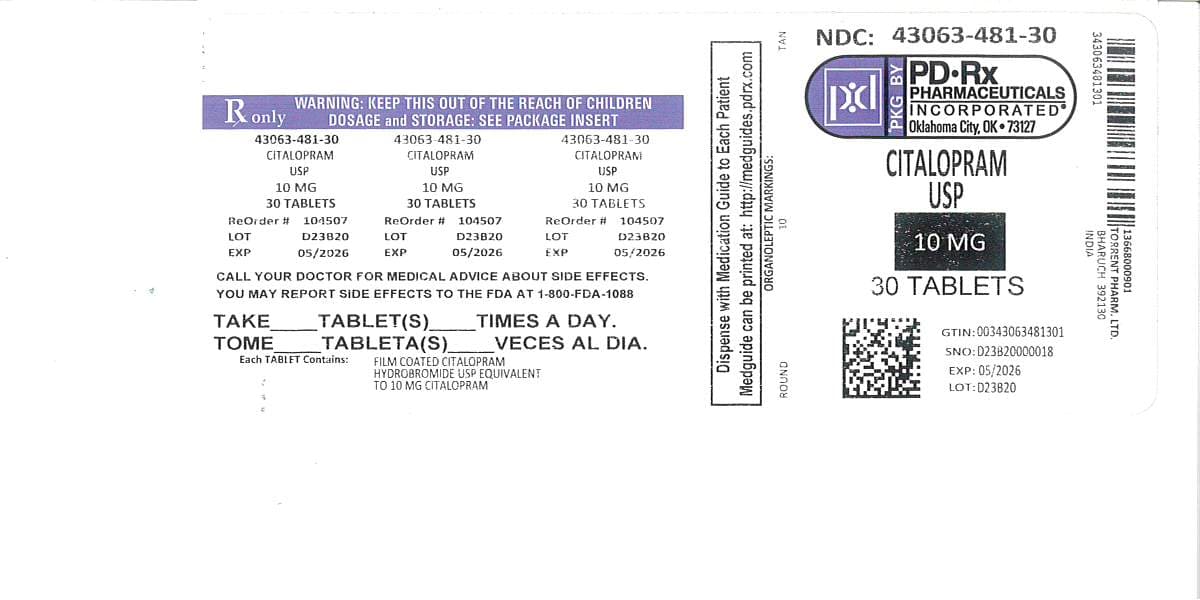 Celexa (citalopram) product image