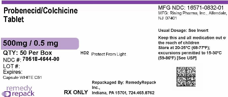 Colcrys (colchicine) product image