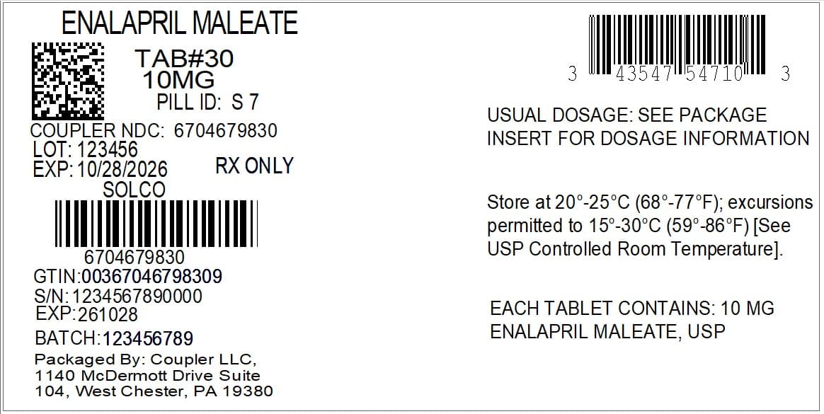 Vasotec (enalapril) product image
