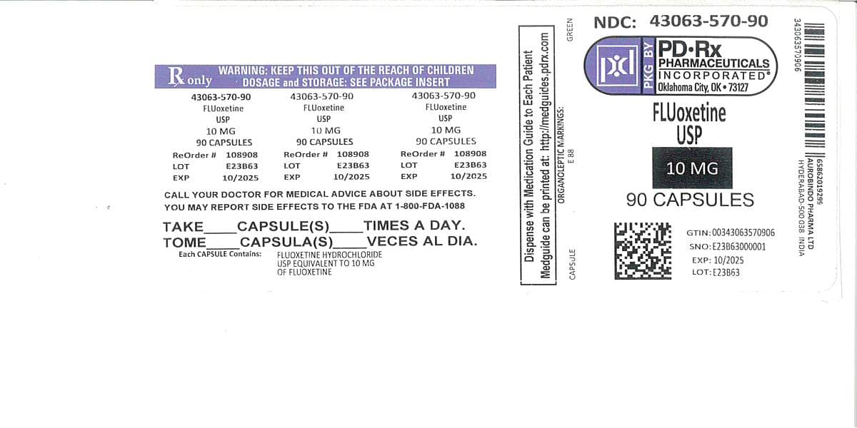 Prozac (fluoxetine) product image